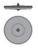 Барабан заводной с пружиной для ETA 2894-2  (ETA 2892)