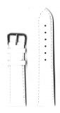 Ремень кожаный, 20 мм, Piton (удлиненный, белый)