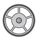 Центральное колесо ETA 7750 (0201.7750.1.084659)