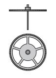 Секундное колесо ETA 7750 (0224.7750.119545)