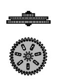 Реверсивное колесо ETA 2671 (1488.2650.1.002333)