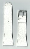 Ремень кожаный, 28 мм, Piton (белый)