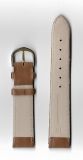 Ремень кожаный, 18 мм, Straps (классический) (светло-коричневый)