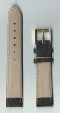 Ремень кожаный, 18 мм, lezar (темно-коричневый, удлиненный)
