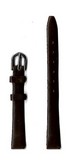 Ремень кожаный, 10 мм, Straps (классический) (темно-коричневый)