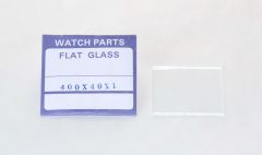 Квадратное стекло 35X35X1.1 mm (заготовка)