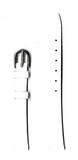 Ремень кожаный, 10 мм, Straps FIJI (классический) (красный)