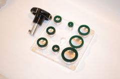 Комплект резиновых насадок с ключом (8шт.)