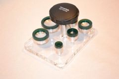 Комплект резиновых насадок с ключом (8шт.)