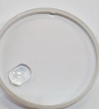 Сапфировое стекло для часов ROLEX (с линзой) 32.7 мм. (БРАК-скол, см. 2,3,4 фото)