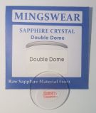 УЦЕНКА!!! Сапфировое часовое стекло 34.5х1.0 мм (сфера)