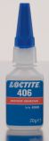 Моментальный клей Loctite 406. Для эластомеров и резины (20мл.)