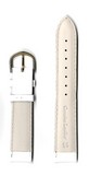 Ремень кожаный, 18 мм, Straps (классический) (белый)