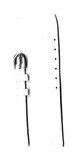 Ремень кожаный, 08 мм, Straps (классический) (белый)