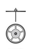 Секундное колесо ETA 7750 (224.7750)
