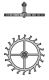 Анкерное колесо ETA 2801 (0705.2801.112)