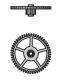 Редукционное колесо (малое) ETA 7750 (1481.7750.105553)