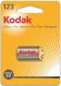 Литиевая батарейка Kodak CR123 3V BL1