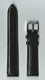 Ремень кожаный, 18 мм, Kroko (черный)
