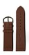 Ремень кожаный, 24 мм, Straps (классический) (темно-коричневый)
